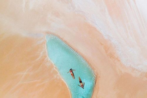 Bãi tắm tí hon ở Australia