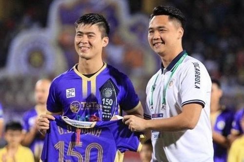 Duy Mạnh chạm mốc 150 trận đấu cho Hà Nội FC