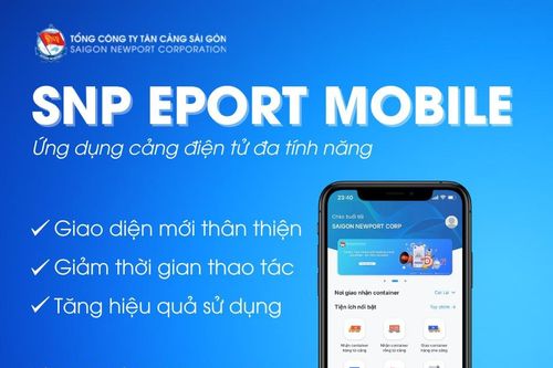 Tổng công ty Tân cảng Sài Gòn chính thức ra mắt ứng dụng di động SNP ePort
