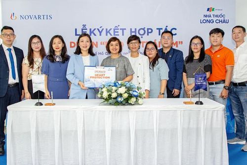 Novartis bắt tay FPT Long Châu triển khai dự án 'Bảo vệ trái tim'