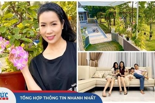 Khám phá biệt thự 10 tỷ được chồng tặng của NSƯT Trịnh Kim Chi