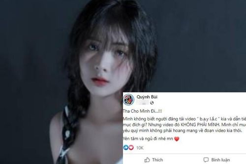 Bị nghi lộ clip 'phê pha' gây bão mạng, gái xinh Quỳnh Alee nói gì?