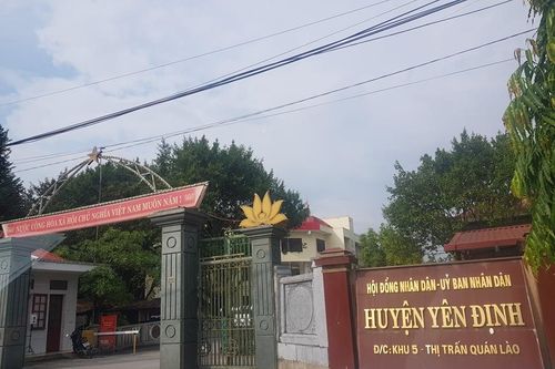 Thanh Hóa: Khai trừ khỏi Đảng nguyên Chủ tịch UBND huyện Yên Định
