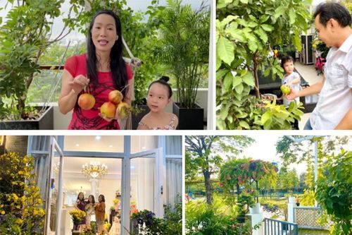 Khám phá biệt thự 10 tỷ của Trịnh Kim Chi được chồng tặng