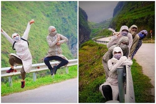 Du lịch nhưng sợ đen, nhóm bạn diện thời trang phiên bản 'chuẩn Ninja'