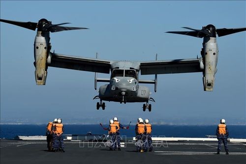 Không quân Mỹ tạm dừng hoạt động máy bay Osprey