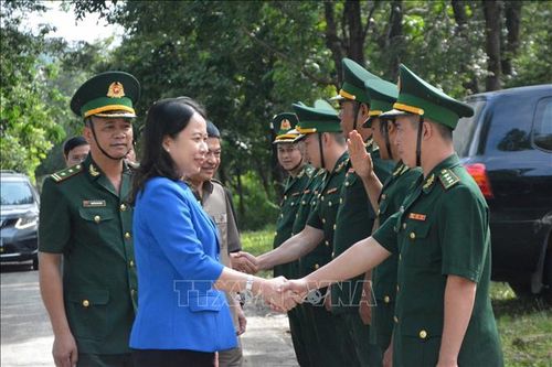 Phó Chủ tịch nước Võ Thị Ánh Xuân thăm và làm việc tại tỉnh Đắk Lắk