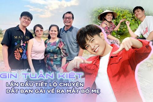 Gin Tuấn Kiệt 'sượng trân' khi nhắc đến Puka, lần đầu tiết lộ chuyện dắt bạn gái về ra mắt bố mẹ