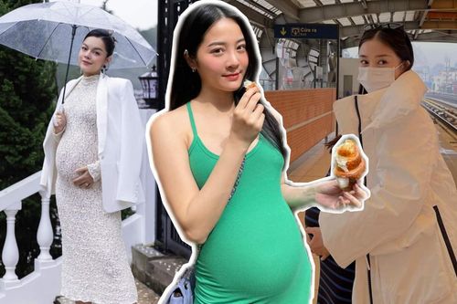 Điểm danh các mẹ bầu Vbiz mê diện đầm ôm: Phạm Quỳnh Anh tự tin khoe cá tính, Salim sành điệu, trẻ trung