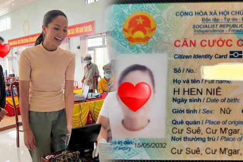 Ảnh CCCD của H'Hen Niê xinh như mộng, chị em xin vía: 'Đúng là hoa hậu quốc dân có khác'