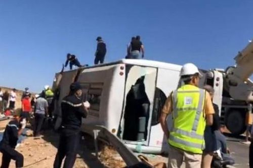 Lật xe khách ở Maroc, hàng chục ngươi thương vong