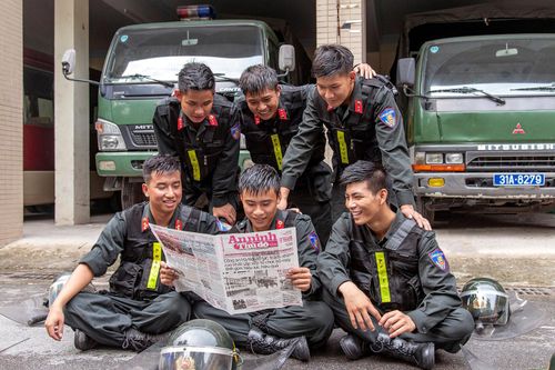 Những hình ảnh đẹp của Công an Thủ đô