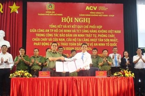 Phối hợp bảo đảm ANTT tại Cảng Hàng không quốc tế Tân Sơn Nhất
