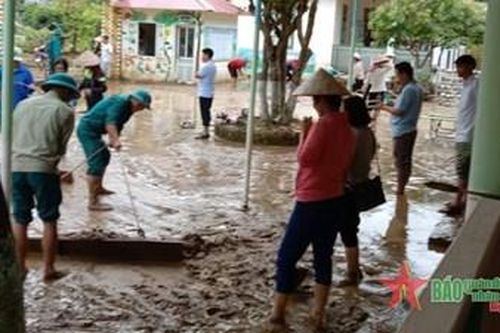 Điện Biên: Mưa lớn gây thiệt hại nhiều hoa màu và cơ sở vật chất