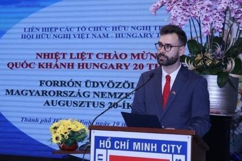 Kỷ niệm Quốc khánh Hungary tại TP. Hồ Chí Minh