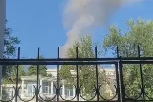 Trụ sở Hạm đội Biển Đen tại Crimea lại trở thành mục tiêu tấn công của UAV