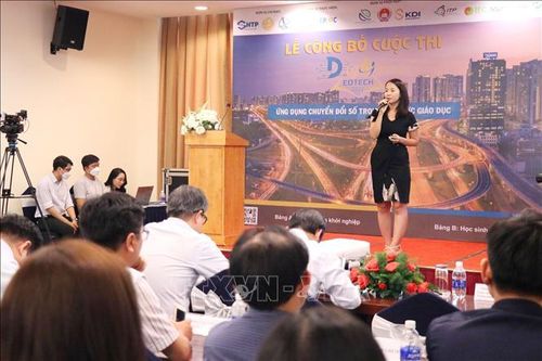 Phát động cuộc thi 'Ứng dụng chuyển đổi số trong lĩnh vực giáo dục'