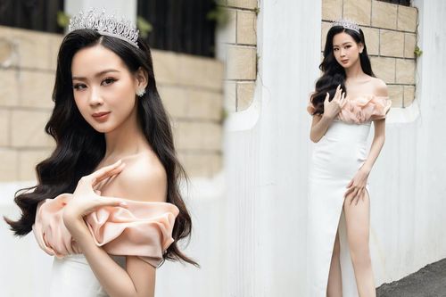 Á hậu Bảo Ngọc muốn cao 2m, phản ứng của netizen kiểu: 1m85 vậy chưa đủ hả chị?