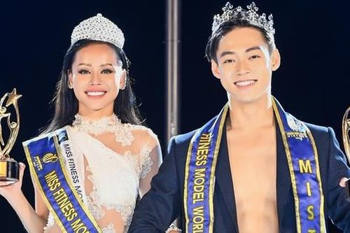Diễm My và Minh Sơn đăng quang Quán quân Fitness Model World Vietnam 2022