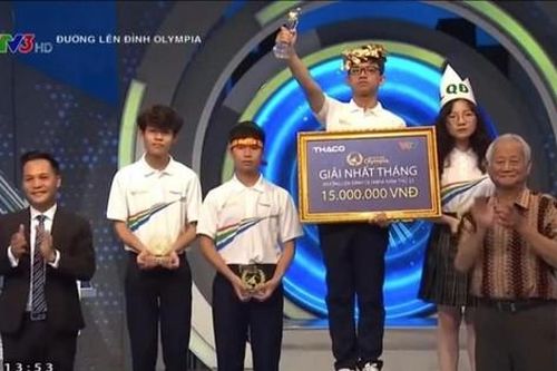 Đường Lên Đỉnh Olympia: Nam sinh Bình Dương giành vòng nguyệt quế sau màn rượt đuổi tỉ số căng thẳng