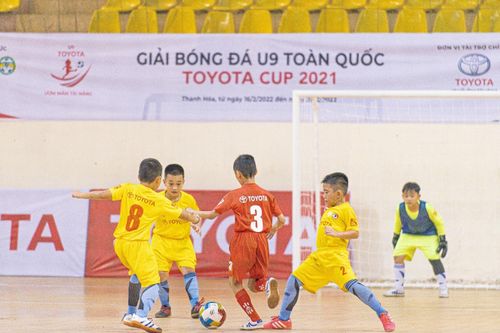 16 đội bóng tham dự Giải bóng đá U9 toàn quốc