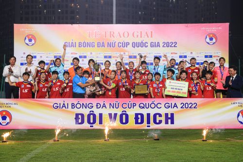 Đội TP Hồ Chí Minh I vô địch Cúp quốc gia 2022