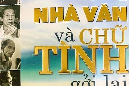 Tập sách giàu sử liệu về nhà văn, nhà thơ nổi tiếng