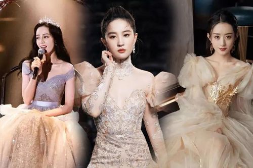 Khi mỹ nhân Hoa ngữ diện váy công chúa: Lưu Diệc Phi quyền quý, Địch Lệ Nhiệt Ba như cô dâu