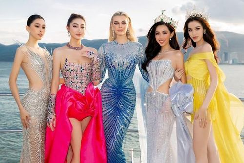 Dàn Hoa - Á hậu đình đám thế giới và Vbiz hội tụ trong một khung hình