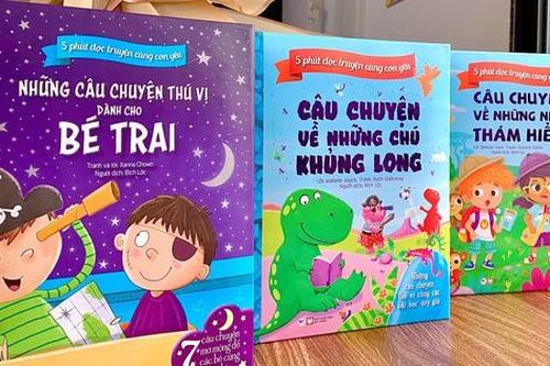 5 phút đọc truyện cùng con yêu