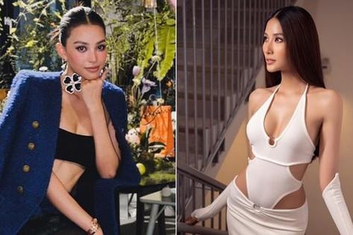 Tiểu Vy diện mốt khoe nội y sexy, Hoàng Thùy nóng bỏng không kém với váy cut-out táo bạo
