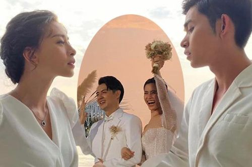 Hoa cưới trong đám cưới Đông Nhi - Minh Hằng lại linh nghiệm với Ngô Thanh Vân và Diệu Nhi