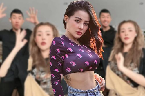 Bắt trend nhảy nhót cùng Lương Bằng Quang, nhan sắc và trang phục của Ngân 98 thăng hạng thấy rõ!