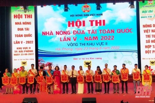 Đoàn Thanh Hóa đoạt Giải nhì bảng tại Hội thi Nhà nông đua tài toàn quốc lần thứ V, khu vực II