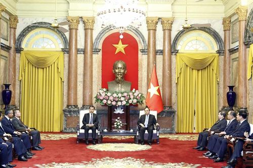 Chủ tịch nước tiếp Viện trưởng Viện Kiểm sát nhân dân tối cao Lào