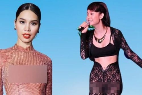 Sao Việt bị phạt vì mặc phản cảm: Thiếu tự trọng thẩm mỹ hay chơi trội?