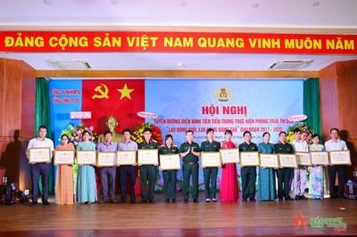 Tổng công ty 28 tuyên dương điển hình 'Lao động giỏi, lao động sáng tạo' giai đoạn 2017-2022