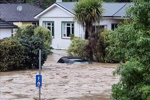 New Zealand: Cảnh báo lũ lụt gây thiệt hại tương đương với động đất