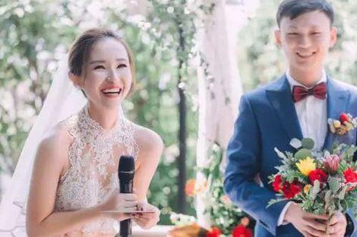 Cô dâu tự lên kế hoạch cho đám cưới tiết kiệm ở mảnh sân nhỏ