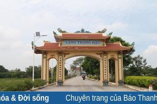 Về làng Trọng Hậu