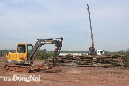 Cưỡng chế thu hồi hơn 5ha đất thực hiện dự án Khu công nghiệp Hố Nai giai đoạn 2