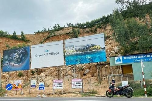Dự án bên quốc lộ 1D có nguy cơ sạt lở gây mất an toàn giao thông