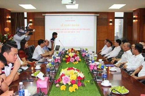 Trang trọng lễ xuất quân của các đội bóng dự Press Cup 2022
