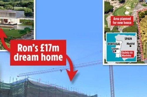 Bị che tầm mắt, Ronaldo liền mua hẳn một sân golf để... đập bỏ