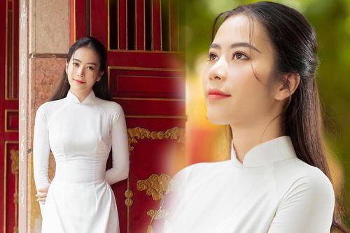 Nam Em mặc áo dài đầy trẻ trung, netizen tiếc nuối so sánh với layout đêm chung kết Miss World Vietnam