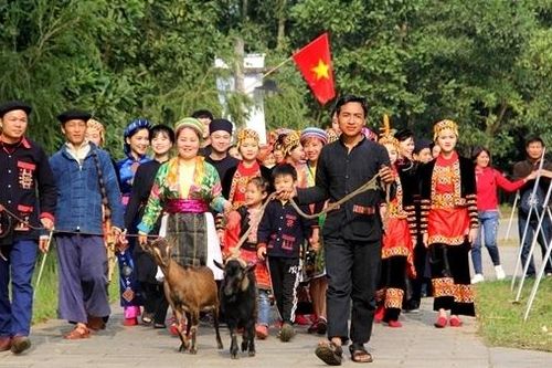 'Vui Tết Độc lập' tại Làng Văn hóa - Du lịch các dân tộc Việt Nam
