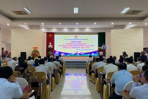 Mặt trận tỉnh Bến Tre tổ chức hội nghị sơ kết giữa nhiệm kỳ