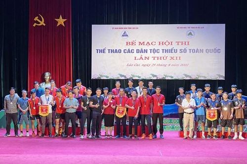 Lào Cai xếp thứ Nhất tại Hội thi Thể thao các dân tộc thiểu số toàn quốc lần thứ XII
