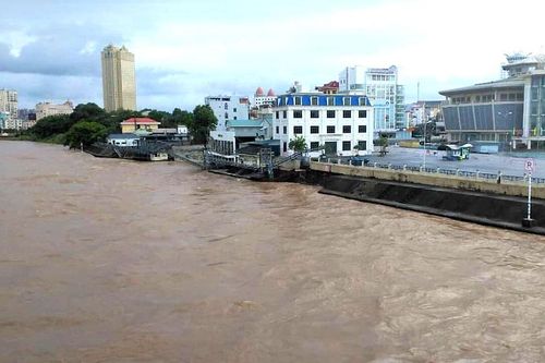 Thành phố Móng Cái tập trung phòng, chống lũ sau bão số 3