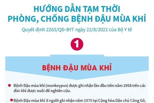Những điều cần biết về dịch bệnh đậu mùa khỉ